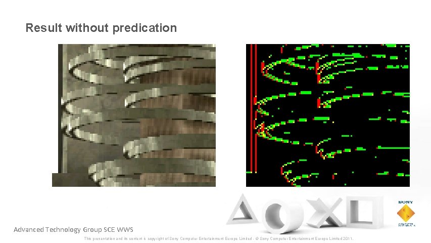 Result without predication Advanced Technology Group SCE WWS This presentation and its content is