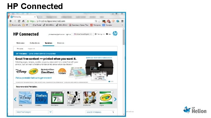 HP Connected 8 © Copyright 2013 Hewlett-Packard Development Company, L. P. The information contained HP Connected 8 © Copyright 2013 Hewlett-Packard Development Company, L. P. The information contained