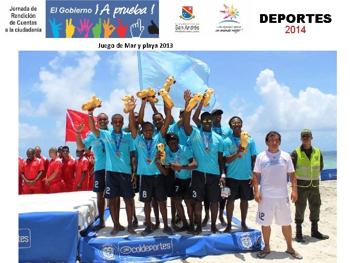 DEPORTES 2014 Juego de Mar y playa 2013 