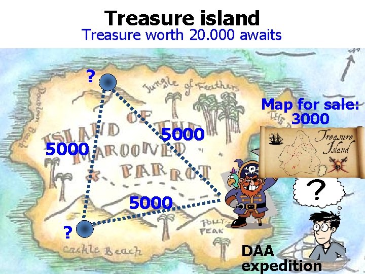 Treasure island Treasure worth 20. 000 awaits ? 5000 Map for sale: 3000 5000