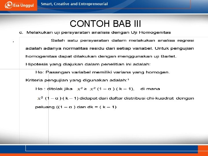 CONTOH BAB III. 