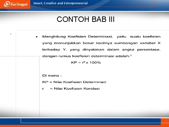 CONTOH BAB III. 