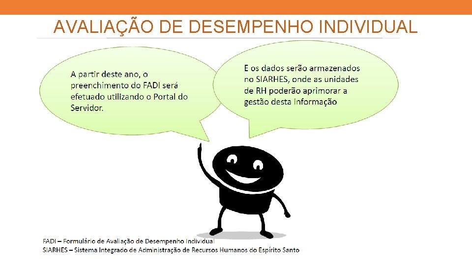 AVALIAÇÃO DE DESEMPENHO INDIVIDUAL 