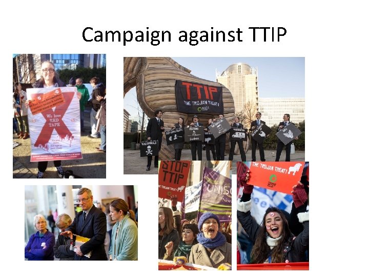 Campaign against TTIP 