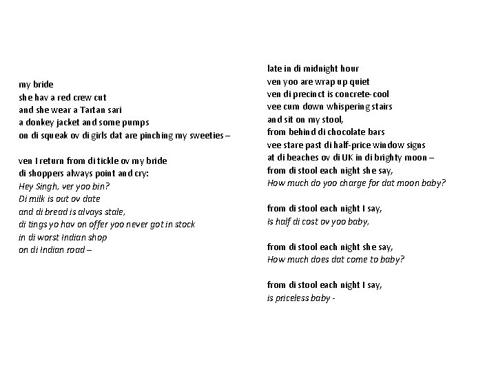 my bride she hav a red crew cut and she wear a Tartan sari