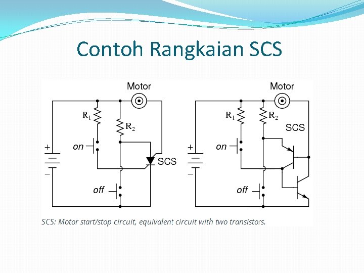 Contoh Rangkaian SCS 