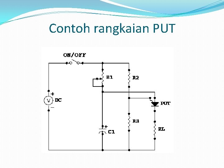 Contoh rangkaian PUT 