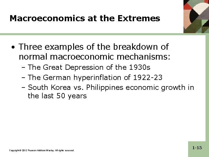 Macroeconomics at the Extremes • Three examples of the breakdown of normal macroeconomic mechanisms: Macroeconomics at the Extremes • Three examples of the breakdown of normal macroeconomic mechanisms: