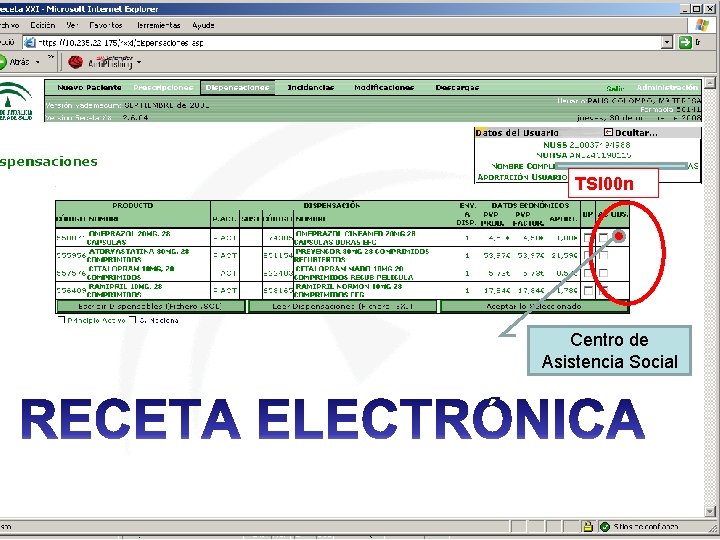 TSI 00 n Centro de Asistencia Social TSI 00 n Centro de Asistencia Social