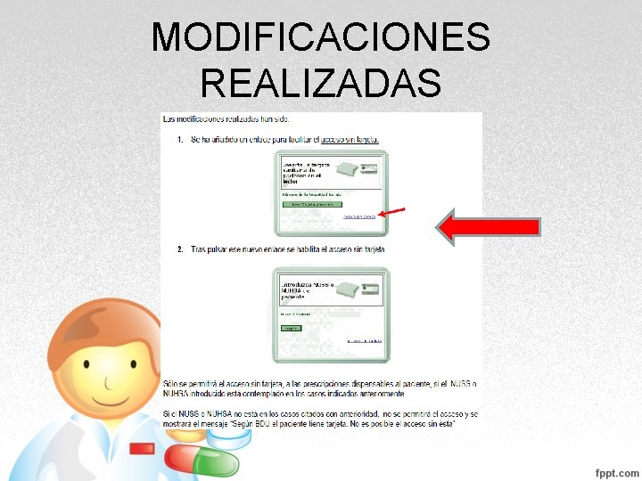 MODIFICACIONES REALIZADAS MODIFICACIONES REALIZADAS