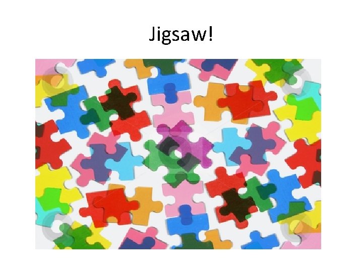 Jigsaw! 