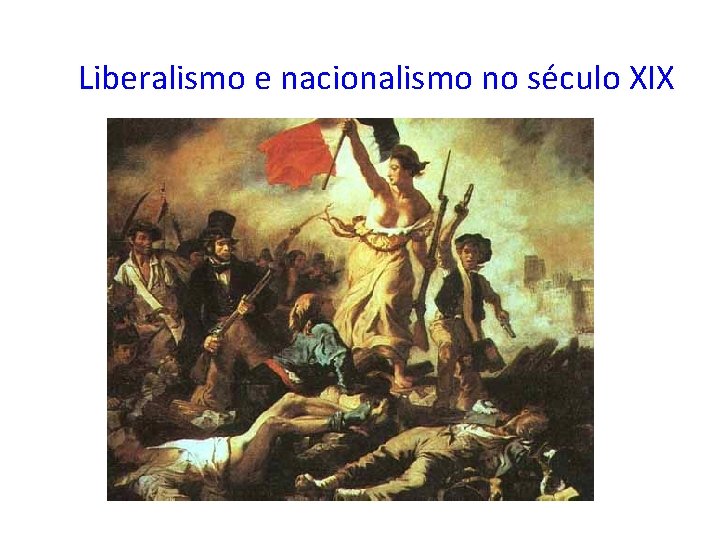 Liberalismo e nacionalismo no século XIX 