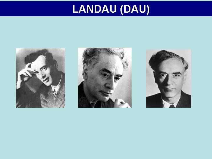 LANDAU (DAU) 