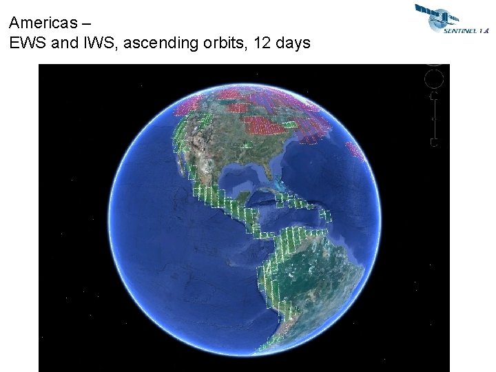 Americas – EWS and IWS, ascending orbits, 12 days A 