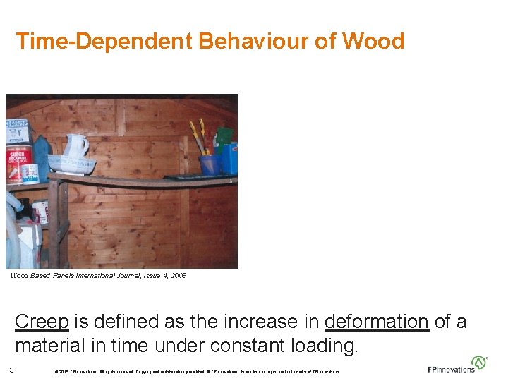 UBCSFUFPInnovations FOREST PRODUCTS STOCHASTIC MODELING GROUP Advanced ...