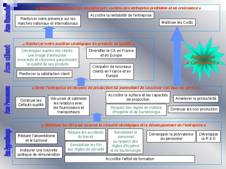 « Apparaître aux yeux des investisseurs comme une entreprise profitable et en croissance
