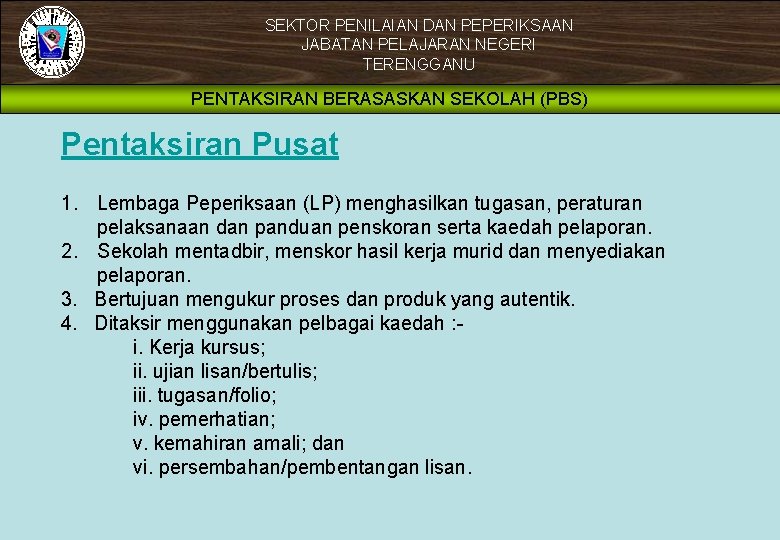 Jabatan Tenaga Kerja Terengganu : Upah insentif berdasarkan pada