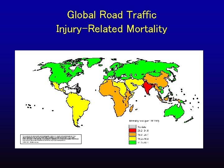 Global Road Traffic Injury-Related Mortality 