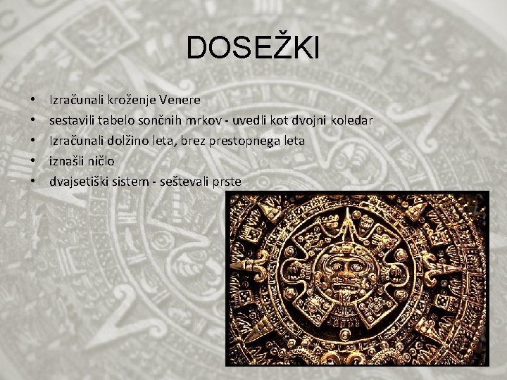 DOSEŽKI • • • Izračunali kroženje Venere sestavili tabelo sončnih mrkov - uvedli kot