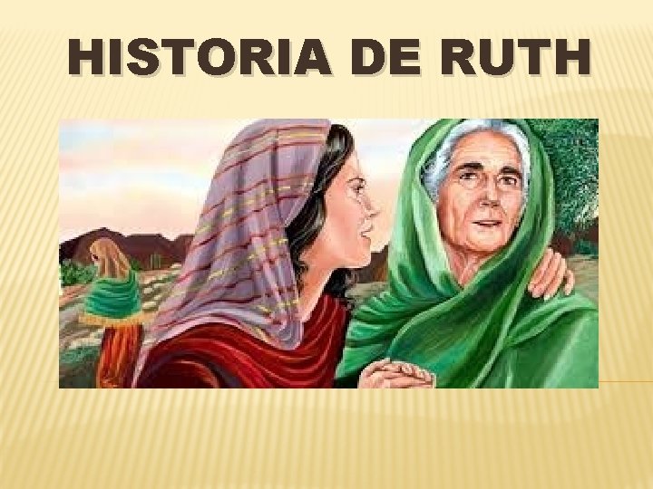 HISTORIA DE RUTH 