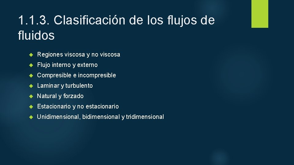 1. 1. 3. Clasificación de los flujos de fluidos Regiones viscosa y no viscosa