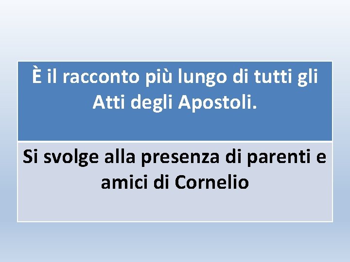 È il racconto più lungo di tutti gli Atti degli Apostoli. Si svolge alla