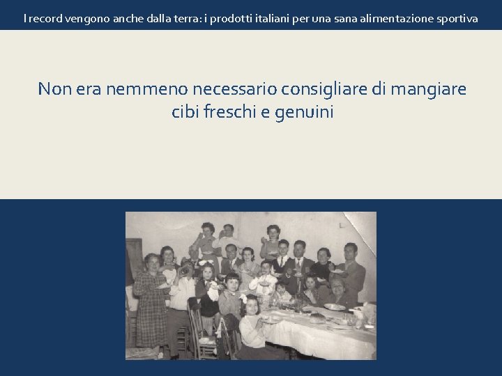 I record vengono anche dalla terra: i prodotti italiani per una sana alimentazione sportiva