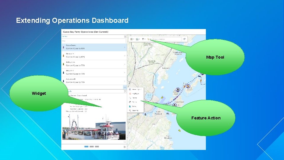 Extending Operations Dashboard Map Tool Widget Feature Action 