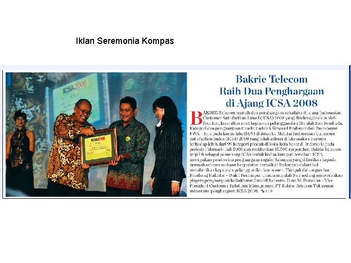 Iklan Seremonia Kompas 