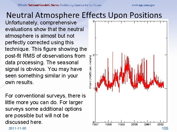 Neutral Atmosphere Effects Upon Positions Unfortunately, comprehensive evaluations show that the neutral atmosphere is