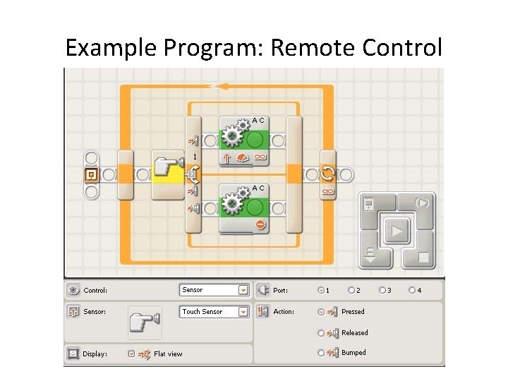 Example Program: Remote Control 