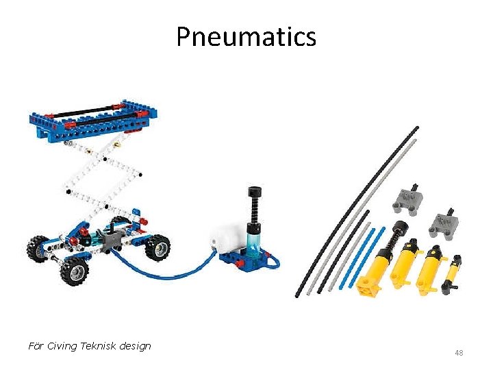 Pneumatics För Civing Teknisk design 48 