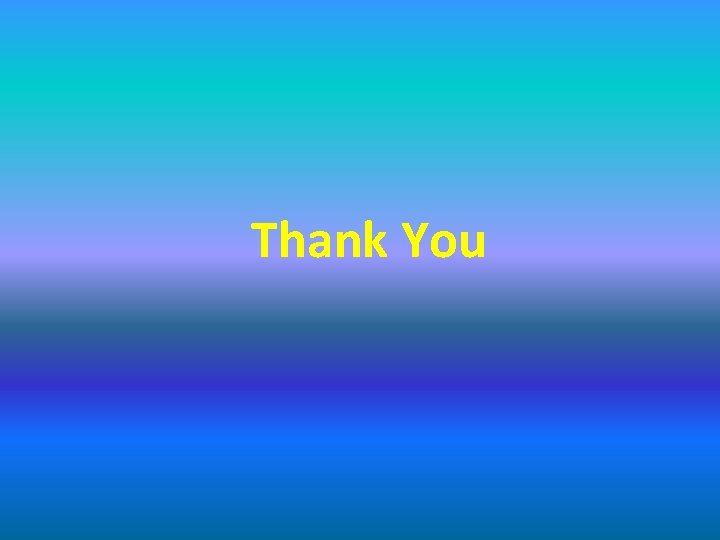 Thank You 