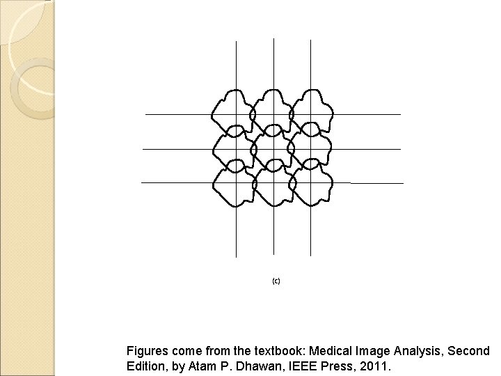 (c) Figures come from the textbook: Medical Image Analysis, Second Edition, by Atam P.