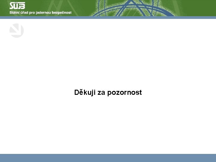 Děkuji za pozornost 