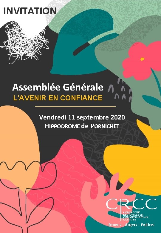 INVITATION Assemblée Générale L'AVENIR EN CONFIANCE Vendredi 11 septembre 2020 HIPPODROME de PORNICHET Rennes