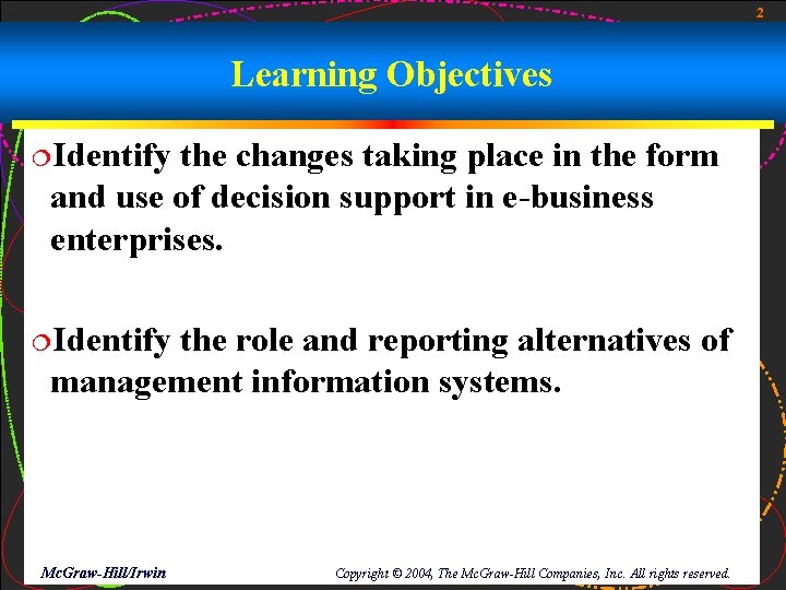 2 Learning Objectives ¦Identify the changes taking place in the form and use of