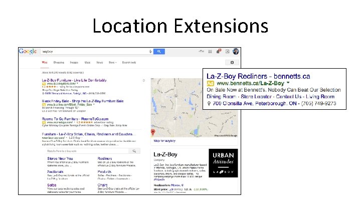 Location Extensions 