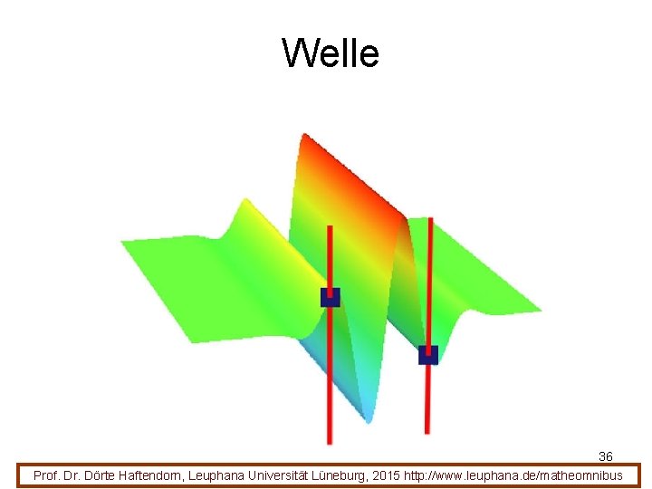 Welle 36 Prof. Dr. Dörte Haftendorn, Leuphana Universität Lüneburg, 2015 http: //www. leuphana. de/matheomnibus