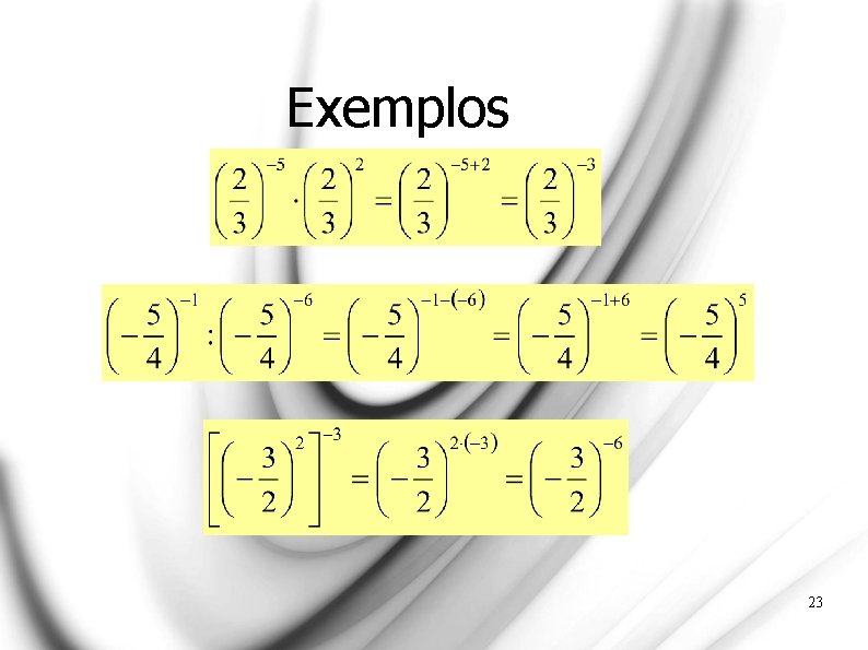 Exemplos 23 