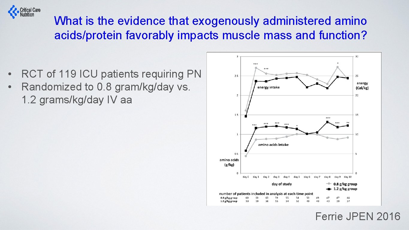 What is the evidence that exogenously administered amino acids/protein favorably impacts muscle mass and