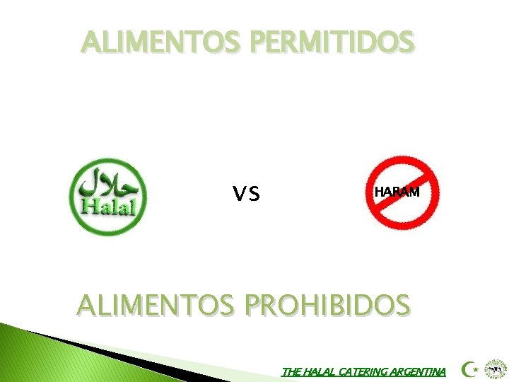 ALIMENTOS PERMITIDOS vs HARAM ALIMENTOS PROHIBIDOS THE HALAL CATERING ARGENTINA 