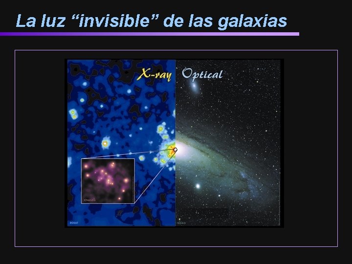 La luz “invisible” de las galaxias 