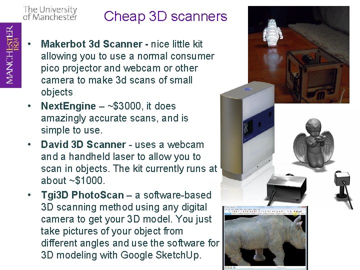 Cheap 3 D scanners • Makerbot 3 d Scanner - nice little kit allowing