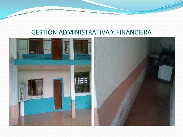 GESTION ADMINISTRATIVA Y FINANCIERA 