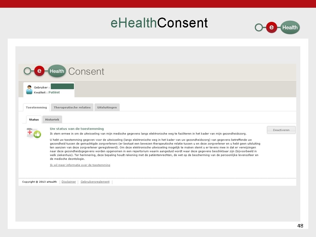 e. Health. Consent 48 