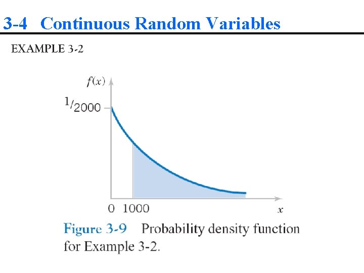 3 -4 Continuous Random Variables 