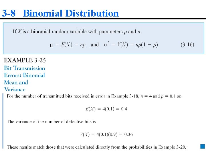 3 -8 Binomial Distribution 