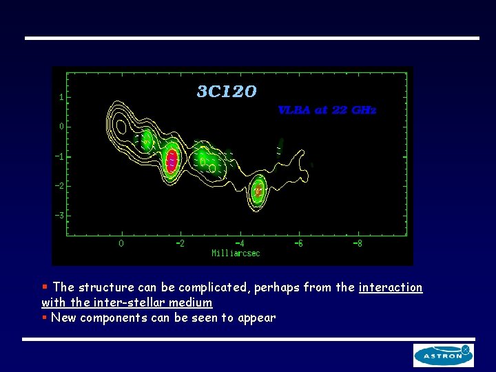§ The structure can be complicated, perhaps from the interaction with the inter-stellar medium