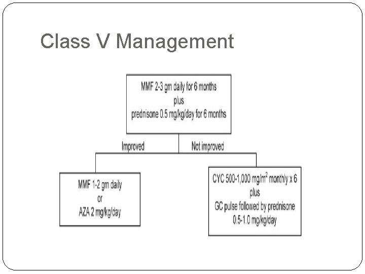 Class V Management 